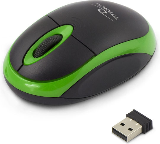 Esperanza Titanum 3D Vulture Wireless Mouse Black /Green