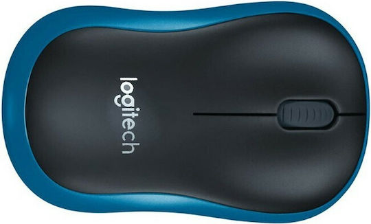 Logitech M185 Ασύρματο Mini Ποντίκι Μπλε