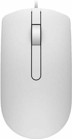 Dell MS116 Wired Mouse White