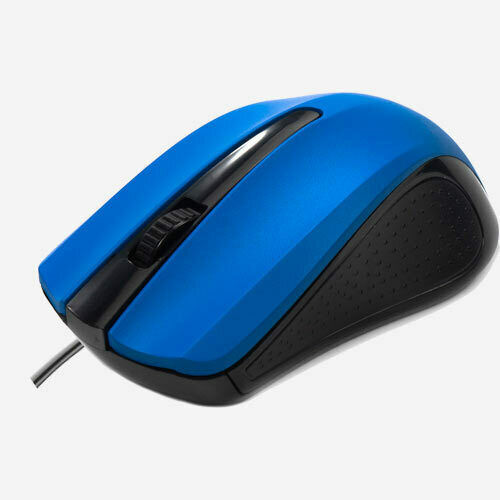 Lamtech LAM021240 Verkabelte Maus Blau