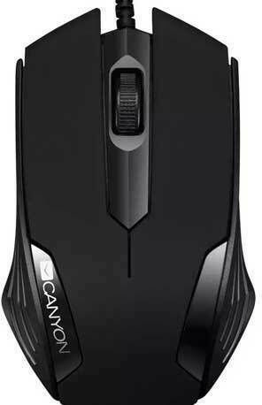 Canyon CMS02B Ενσύρματο Ποντίκι Μαύρο