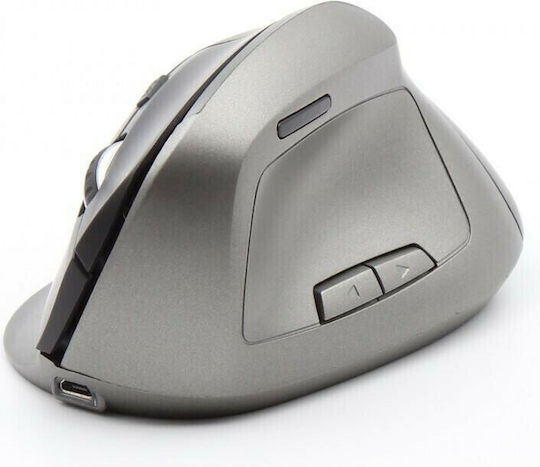 Ordissimo Vertical Ergonomic Wireless Ασύρματο Ποντίκι Γκρι