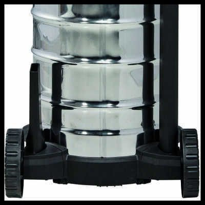 Einhell 1930 Прахосмукачка За Течности / Твърди 1500W с Неръждаема Стомана Контейнер 30лт