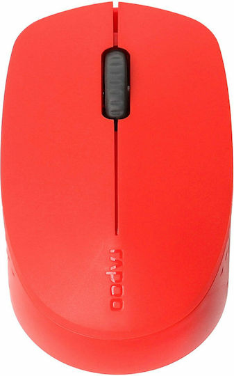 Rapoo M100 Silent Wireless Bluetooth Mouse Red