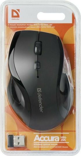 Defender Accura MM-295 Ασύρματο Ποντίκι Μαύρο
