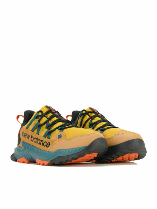 Shando Ανδρικά Αθλητικά Παπούτσια Trail Running Κίτρινα