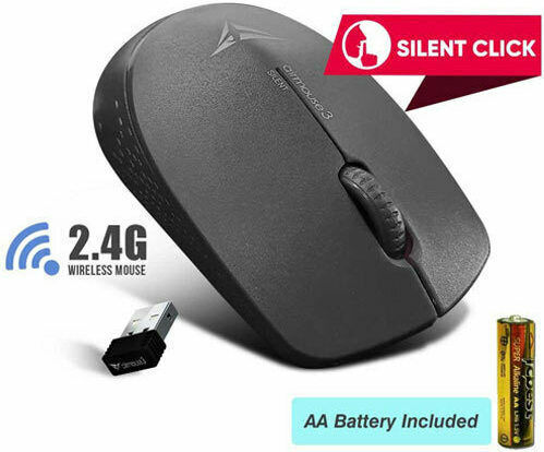 Alcatroz Silent Airmouse 3 Kabellos Maus Schwarz
