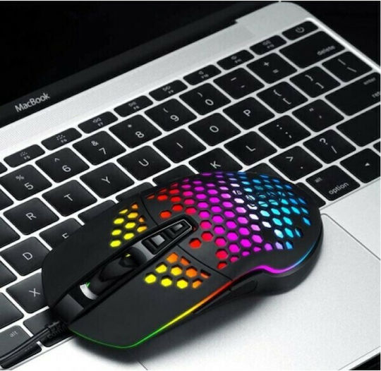 Andowl Q-M1 RGB Gaming Ποντίκι Μαύρο