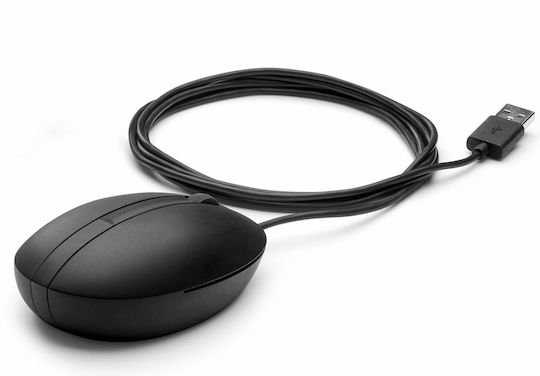 HP 320Μ Ενσύρματο Ποντίκι Μαύρο