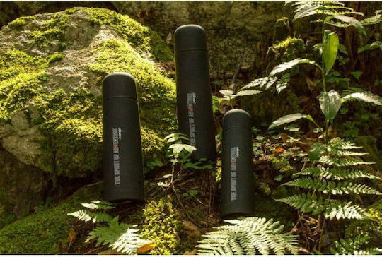 Vango Flasks Bottle Thermos Stainless Steel 500ml Black with Cap-Cup