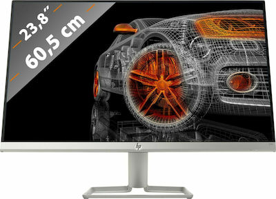 HP 24f IPS Monitor 23.8" FHD 1920x1080 με Χρόνο Απόκρισης 5ms GTG