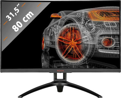 AOC AG322QC4 VA HDR Curved Gaming Monitor 31.5" QHD 2560x1440 144Hz με Χρόνο Απόκρισης 4ms GTG