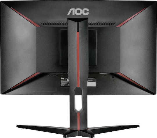 AOC C24G1 VA Curved Gaming Monitor 24" FHD 1920x1080 144Hz με Χρόνο Απόκρισης 1ms GTG