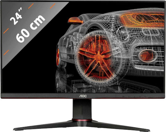 AOC 24G2U IPS Gaming Monitor 23.8" FHD 1920x1080 144Hz με Χρόνο Απόκρισης 4ms GTG