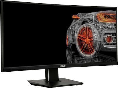 Asus TUF Gaming VG35VQ Ultrawide VA HDR Gebogen Spiele-Monitor 35" QHD 3440x1440 with Response Time 4ms GTG