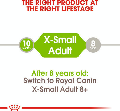 Royal Canin X-Small Adult 3kg Hrană Uscată pentru Câini Adulţi de Rase Mici cu Orez brun și Pui