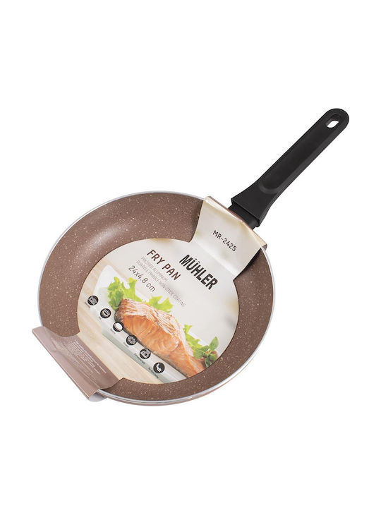 Muhler Pan aus Aluminium mit Steinbeschichtung 24cm
