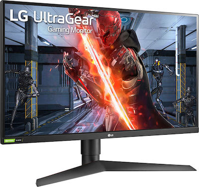 LG 27GN750-B IPS HDR Монитор 27" FHD 1920x1080 240Hz с Време за Реакция 1мс GTG
