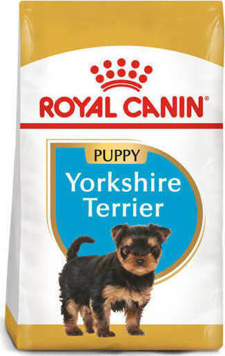 Royal Canin Puppy Yorkshire Terrier 1.5kg Dry Food Gluten-Free for Small Breed Puppies with Poultry and Rice