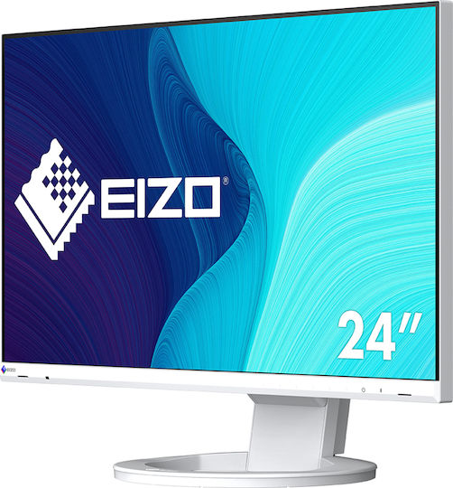Eizo FlexScan EV2480 IPS Monitor 23.8" FHD 1920x1080 με Χρόνο Απόκρισης 5ms GTG Λευκό