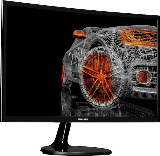 Samsung C24F390FHR VA Curved Монитор 24" FHD 1920x1080 с Време за Реакция 4мс GTG