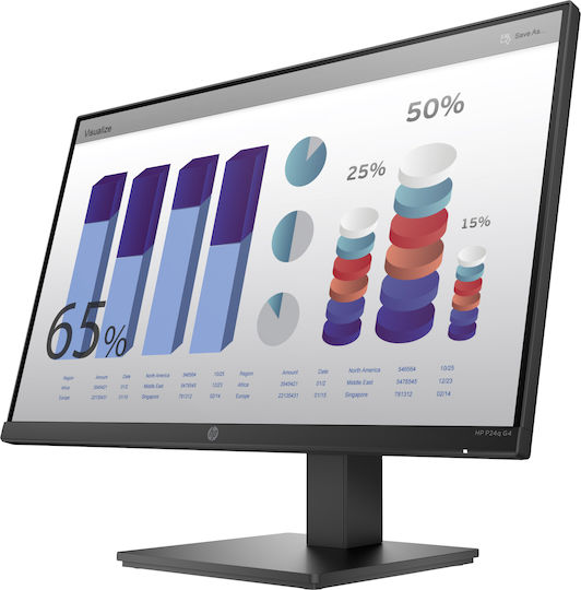 HP P24q G4 IPS Monitor 23.8" QHD 2560x1440 mit Reaktionszeit 5ms GTG