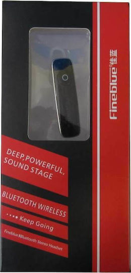 Fineblue F515 Earbud Bluetooth Handsfree Ακουστικό Μαύρο