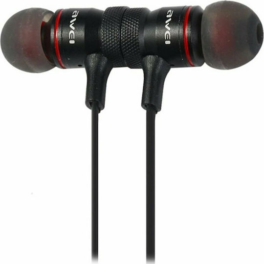 Awei A920BL In-ear Bluetooth Handsfree Ακουστικά με Αντοχή στον Ιδρώτα Μαύρα