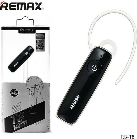 Remax RB-T8 Earbud Bluetooth Handsfree Earphone Black