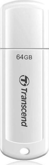 Transcend JetFlash 730 64GB USB 3.0 Stick Alb