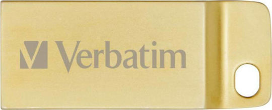 Verbatim Metal Executive 16GB USB 3.0 Stick Gold