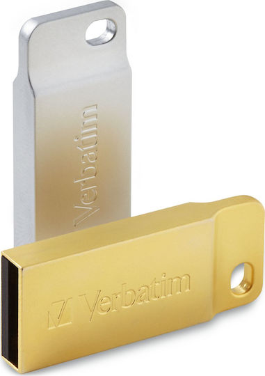 Verbatim Metal Executive 64GB USB 3.0 Stick Χρυσό