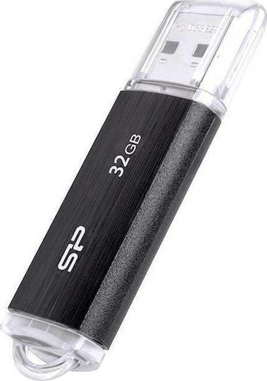 Silicon Power Ultima U02 32GB USB 2.0 Stick Black