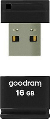 GoodRAM UPI2 16GB USB 2.0 Stick Μαύρο