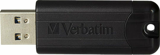 Verbatim PinStripe 32GB USB 3.0 Stick Schwarz