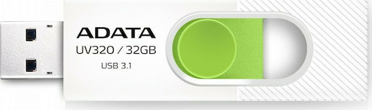 Adata UV320 32GB USB 3.1 Stick Alb