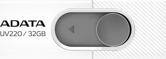 Adata UV220 32GB USB 2.0 Stick Λευκό