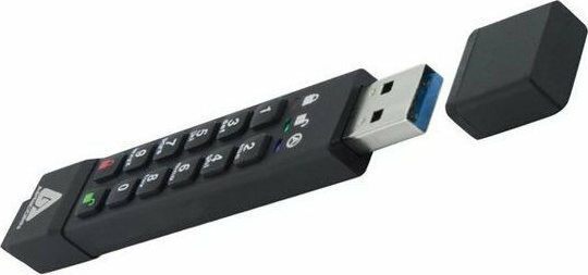 Apricorn Aegis Secure Key 3z 16GB USB 3.1 Stick Μαύρο