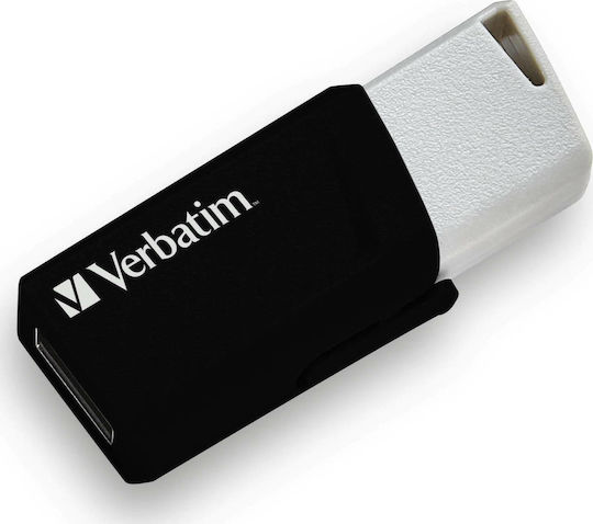 Verbatim Store 'n' Click 32GB USB 3.2 Stick Μαύρο