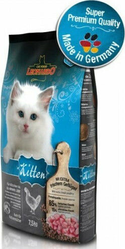Leonardo Kitten Hrană Uscată pentru Pisici Tinere cu Pui 2kg
