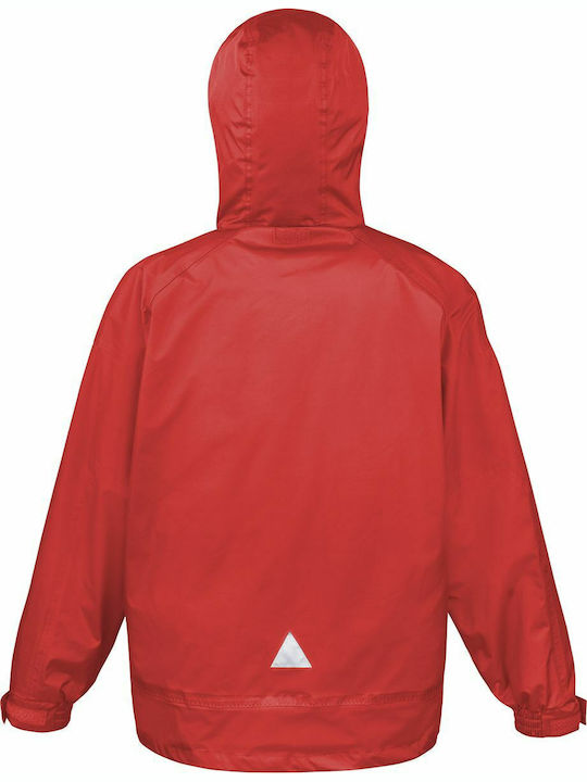3 in 1 Winter Jacket Waterproof and Windproof Red