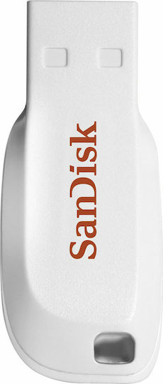 Sandisk Cruzer Blade 16GB USB 2.0 Stick White