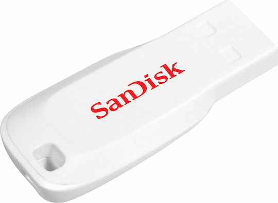 Sandisk Cruzer Blade 16GB USB 2.0 Stick White