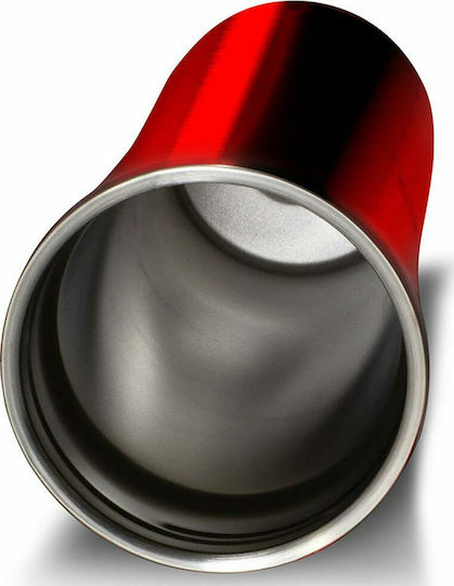 Berlinger Haus Steel Coffee Mug Glass Thermos Stainless Steel 500ml Burgundy with Mouthpiece