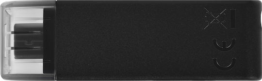 Kingston DataTraveler 70 64GB USB 3.2 Stick με σύνδεση USB-C Μαύρο