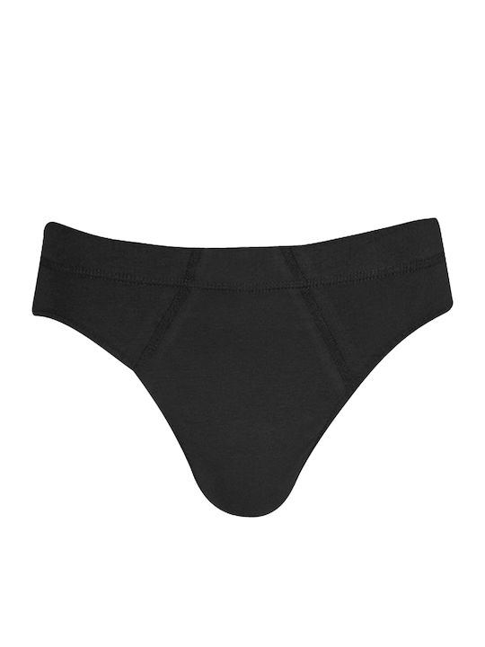Slipuri pentru bărbați Negre 2Pachet