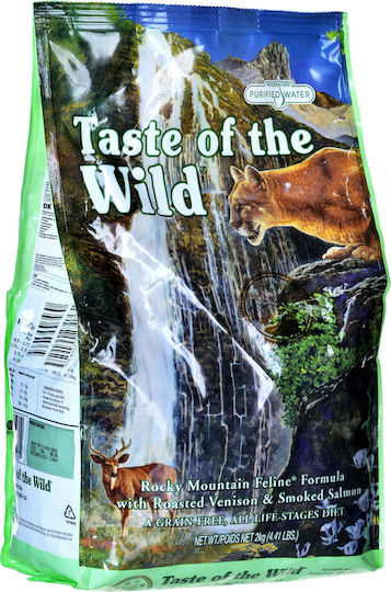 Taste Of The Wild Rocky Mountain Cat Dry Food with Salmon / Deer 2kg