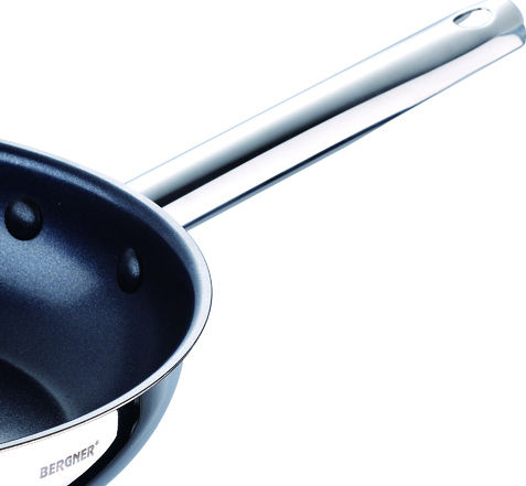 Bergner Gourmet Pan made of Stainless Steel with Non-Stick Coating 24cm