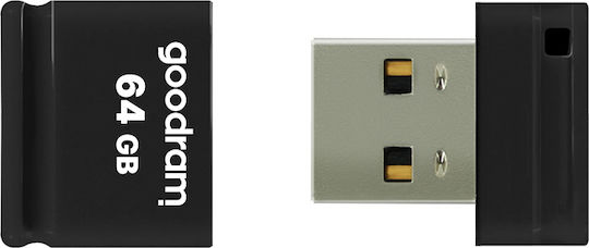 GoodRAM UPI2 64GB USB 2.0 Stick Μαύρο