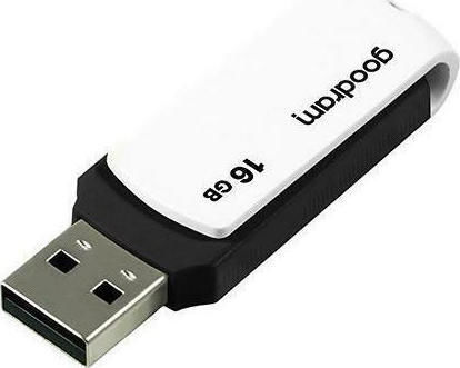GoodRAM UCO2 16GB USB 2.0 Stick Μαύρο
